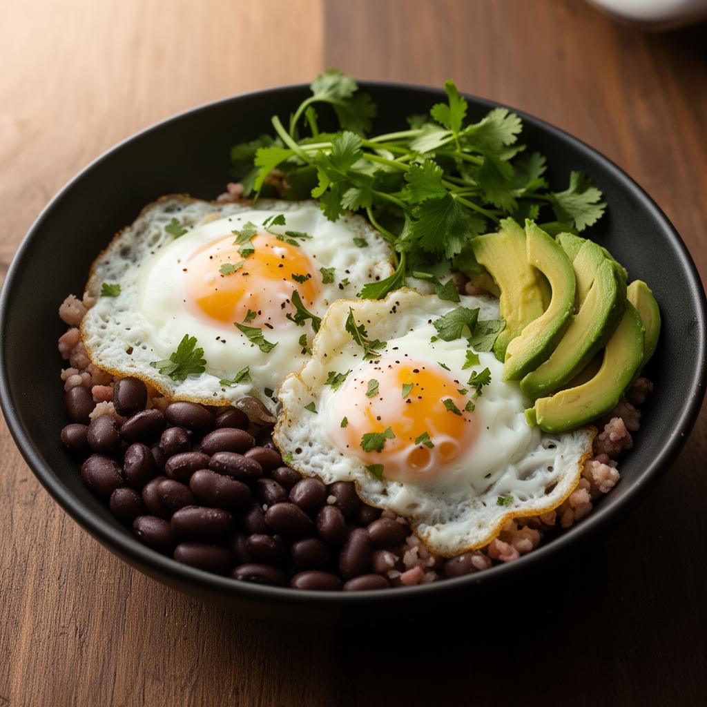 Desayuno mexicano equilibrado